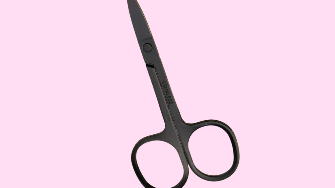 Black mini scissors